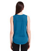 Glyder Ladies' Lumasof Mood Tank moroccan blue ModelBack