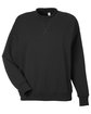 Glyder Ladies' Vintage Oversized Crew Pullover black OFFront