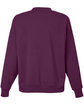 Glyder Ladies' Vintage Oversized Crew Pullover mulberry OFBack