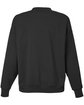 Glyder Ladies' Vintage Oversized Crew Pullover black OFBack