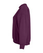 Glyder Ladies' Vintage Oversized Crew Pullover mulberry OFSide