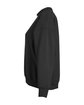 Glyder Ladies' Vintage Oversized Crew Pullover black OFSide