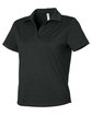 Glyder Ladies' Marbled Fairway Polo black OFQrt