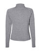 Glyder Ladies' Marbled Jersey Fairway Quarter-Zip ash grey marble OFBack