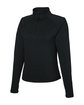 Glyder Ladies' Marbled Jersey Fairway Quarter-Zip black marble OFQrt