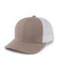 Pacific Headwear Herringbone Trucker Cap kha/ wht/ kha ModelQrt