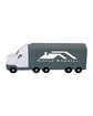 Prime Line Semi-Trailer Truck Shape Stress Ball white DecoFront