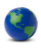 Prime Line Globe Earth Shape Stress Ball blue ModelSide