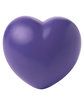 Prime Line Heart Shape Stress Ball purple ModelBack