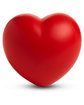 Prime Line Heart Shape Stress Reliever red ModelBack