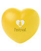 Prime Line Heart Shape Stress Ball yellow DecoFront