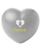 Prime Line Heart Shape Stress Ball grey DecoFront