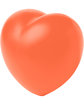 Prime Line Heart Shape Stress Ball orange ModelSide