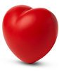 Prime Line Heart Shape Stress Reliever red ModelSide