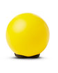 Prime Line Classic Smiley Face Stress Ball yellow ModelBack