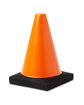 Prime Line Construction Traffic Cone Shape Stress Ball orange ModelSide