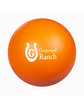 Prime Line Round Ball Super Squish Stress Ball orange DecoFront