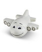 Prime Line Smiling Airplane Shape Stress Ball gray ModelQrt