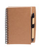 Prime Line Stone Paper Spiral Notebook & Pen 5.5" X 7"  