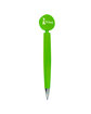 Prime Line Flat Printing Pen lime green DecoFront