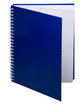 Prime Line Hardcover Spiral Notebook 5.75" X 8.25" blue ModelSide