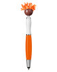 MopToppers Multicultural Screen Cleaner With Stylus Pen orange ModelBack