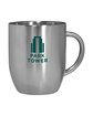 Prime Line 12oz Double Wall Stainless Steel Coffee Mug silver DecoFront