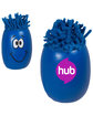 MopToppers Smiling Oblong Stress Ball blue DecoFront