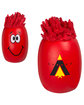 MopToppers Smiling Oblong Stress Ball red DecoFront