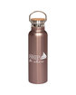 Prime Line 20oz Vacuum Bottle With Bamboo Lid rose gold DecoFront