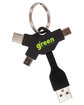 Prime Line Multi USB Cable Key Chain black DecoFront