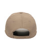 Outdoor Cap Structured Solid Back Hat khaki ModelBack