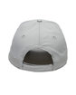 Outdoor Cap Structured Solid Back Hat light grey ModelBack