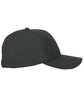 Outdoor Cap Unstructured Solid Back Hat graphite ModelSide