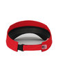 Outdoor Cap Premium Lightweight Performance Visor red ModelBack