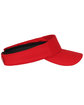 Outdoor Cap Premium Lightweight Performance Visor red ModelSide