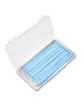 Prime Line Mask Set In Clear Frosted Case light blue ModelQrt