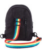 Prime Line b.free Rainbow Pride Recycled Cotton Crossbody Bag rainbow ModelBack