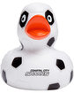 Prime Line Soccer Ball Rubber Duck white DecoFront