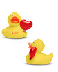 Prime Line Heart Rubber Duck yellow DecoFront