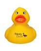 Prime Line Weighted Racing Duck yellow DecoFront