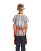 Artisan Collection by Reprime Youth Recycled Apron orange ModelBack