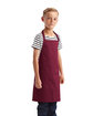 Artisan Collection by Reprime Youth Recycled Apron burgundy ModelQrt