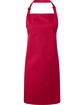 Artisan Collection by Reprime Unisex 'Colours' Recycled Bib Apron red OFFront