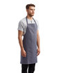 Artisan Collection by Reprime Unisex 'Colours' Recycled Bib Apron steel ModelQrt
