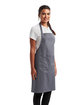 Artisan Collection by Reprime Unisex 'Colours' Recycled Bib Apron with Pocket steel ModelQrt