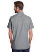 Artisan Collection by Reprime Men's Microcheck Gingham Short-Sleeve Cotton Shirt  ModelBack