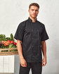 Artisan Collection by Reprime Unisex Studded Front Short-Sleeve Chef's Jacket  Lifestyle