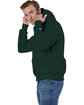 Champion Reverse Weave Pullover Hooded Sweatshirt dark green ModelSide