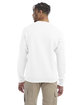 Champion Adult Powerblend Crewneck Sweatshirt white ModelBack